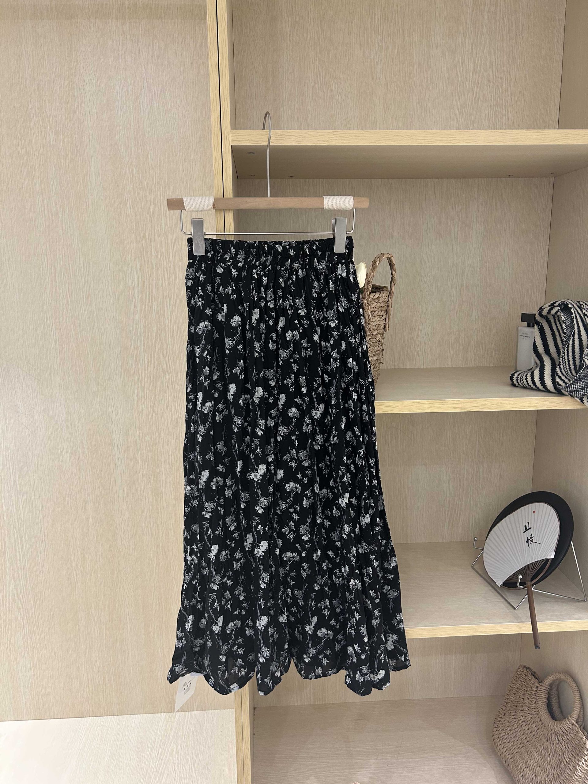 SUNCC Hand-Drawn Mickey Korean Style Cotton Tee and Slimming Skirt Set - Image 3