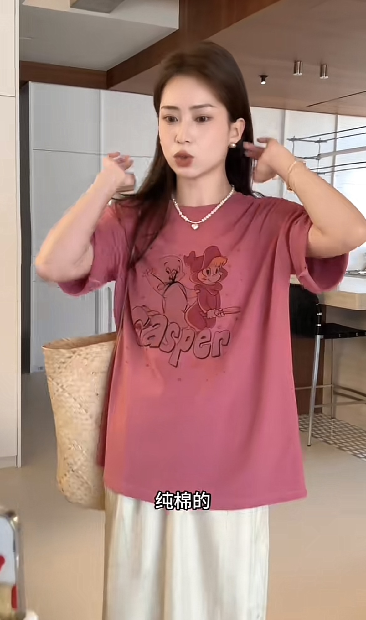 Mickey Print T-Shirt and Half Skirt Set Summer 2024 - Image 3