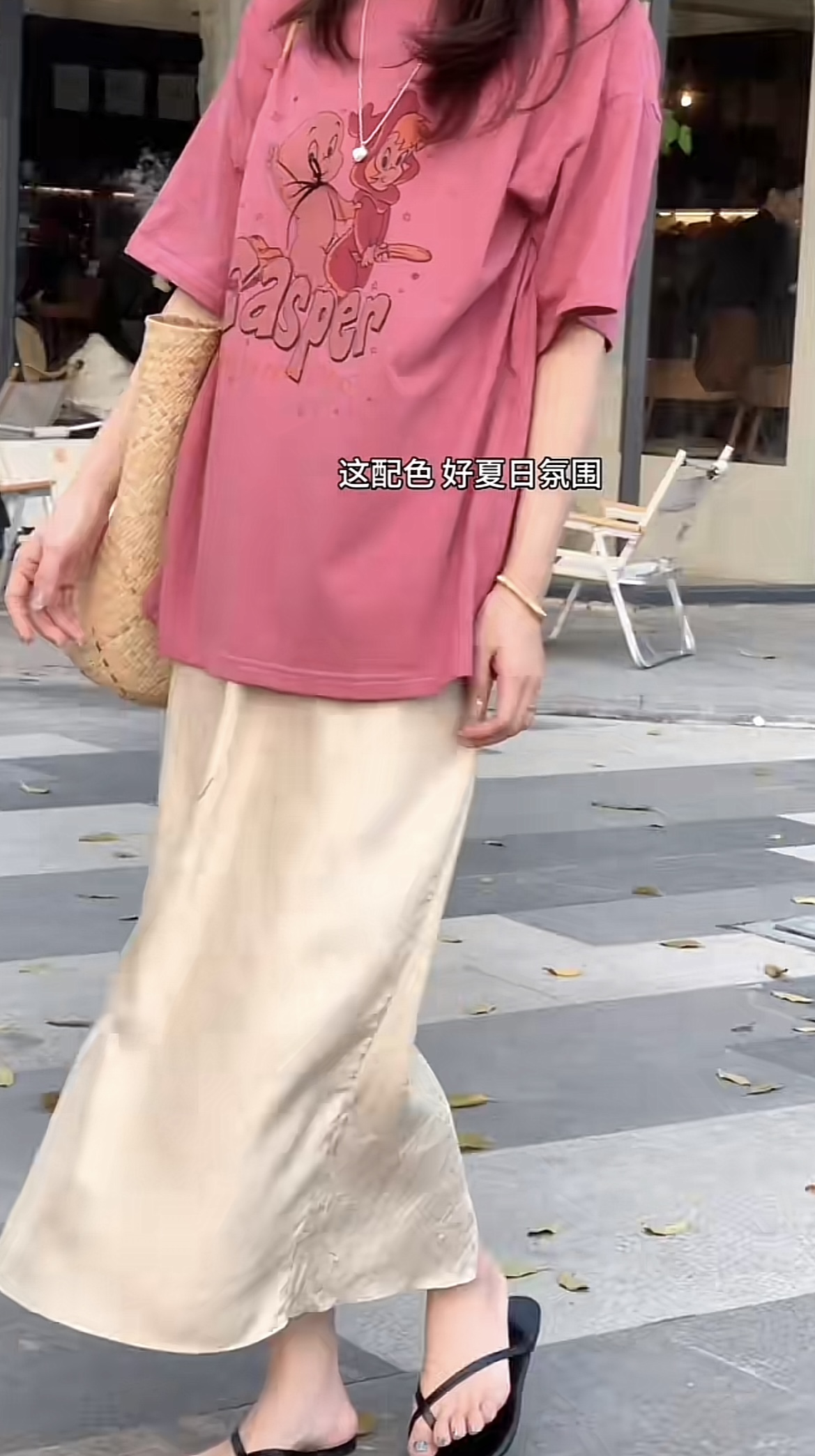 Mickey Print T-Shirt and Half Skirt Set Summer 2024