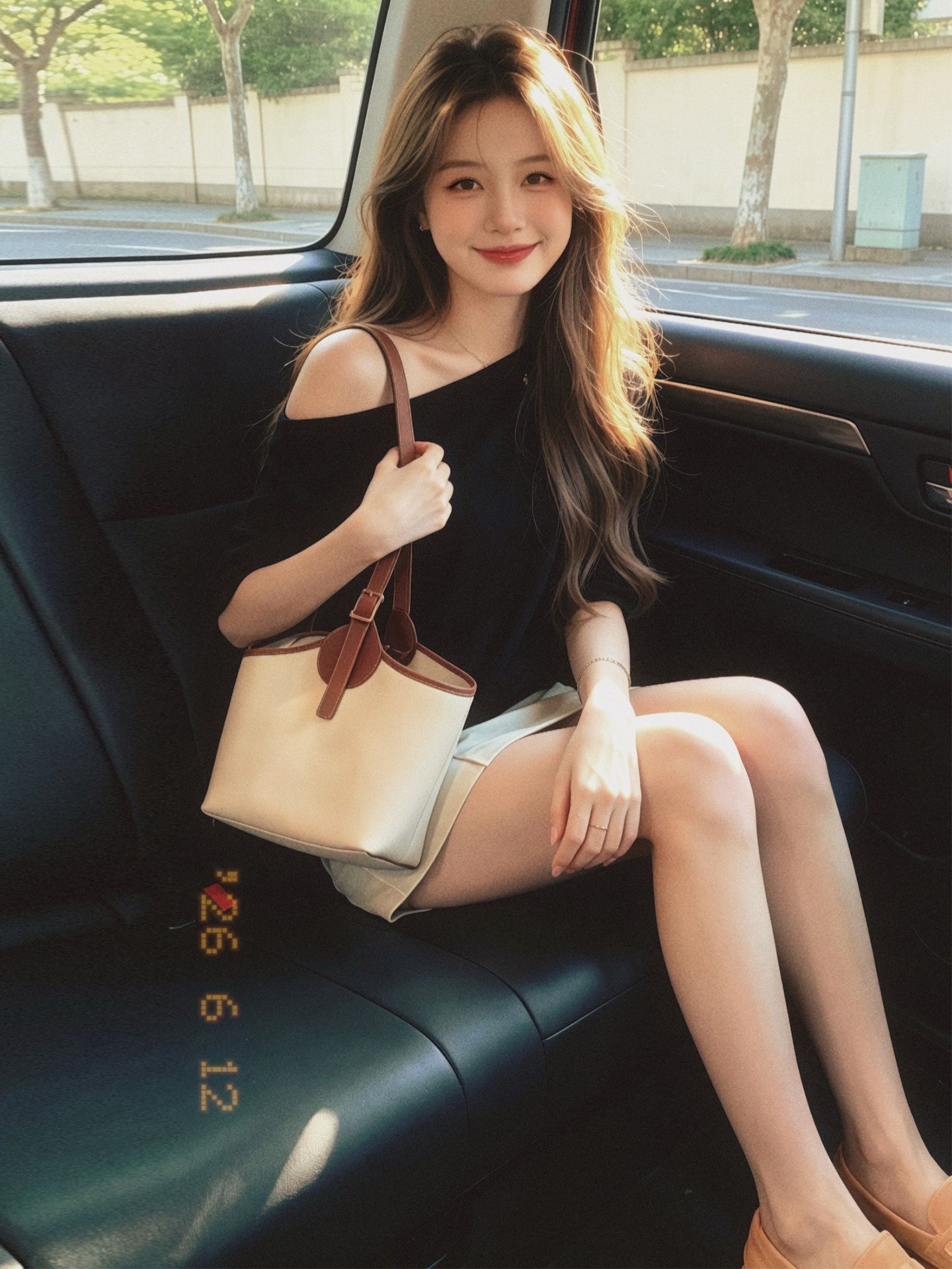 Black Sleeveless Loose Asymmetric Neck Irregular T-Shirt for Women 2026 Summer Casual - Image 3